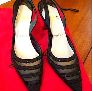 Christian Louboutin Rinestone Heels